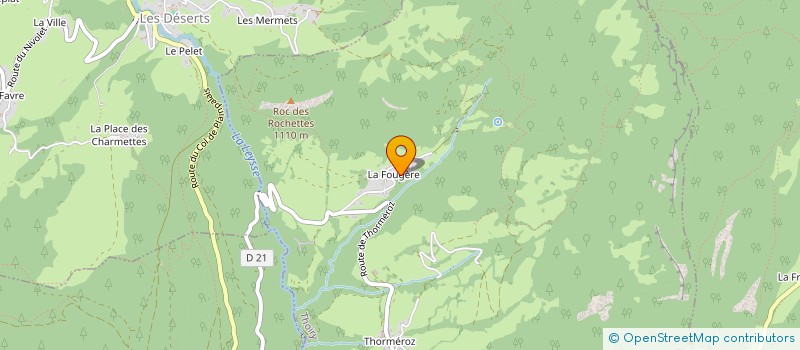 localisation de l'entreprise MONSIEUR FREDERIC ARBOGAST  THOIRY