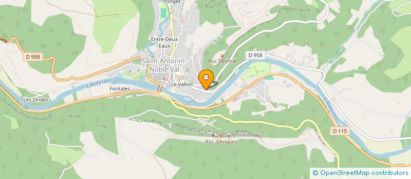 localisation de l'entreprise MONSIEUR FREDERIC ARBOUR  SAINT-ANTONIN-NOBLE-VAL