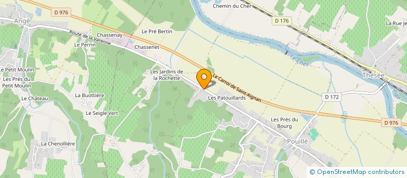 localisation de l'entreprise MONSIEUR FREDERIC ARCHAMBAULT  POUILLE