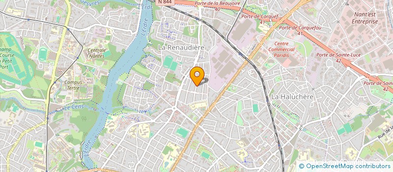 localisation de l'entreprise MONSIEUR FREDERIC ARGENTIN à NANTES