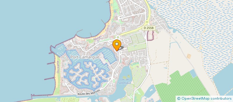 localisation de l'entreprise MONSIEUR FREDERIC ARGILIER  LE GRAU-DU-ROI