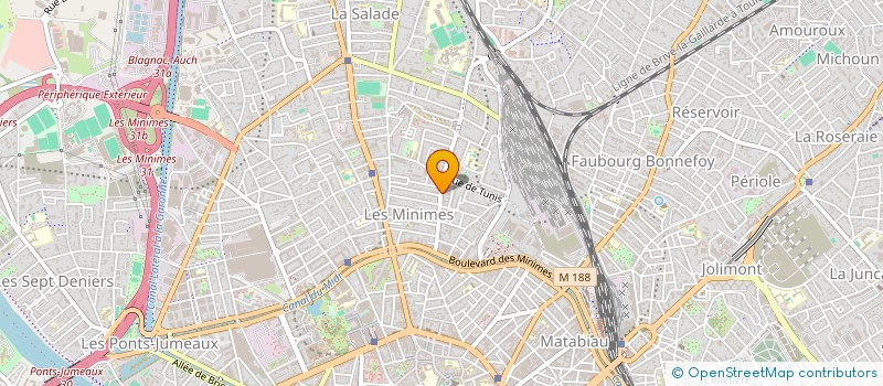 localisation de l'entreprise MONSIEUR FREDERIC ARMENGAUD à TOULOUSE