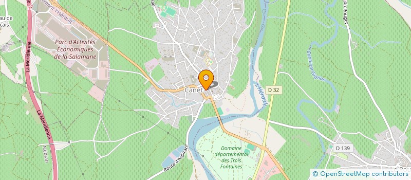 localisation de l'entreprise MONSIEUR FREDERIC ARNAUD à CANET