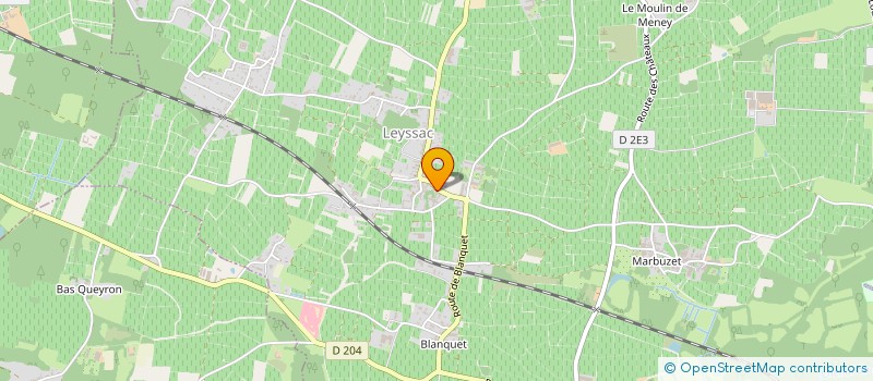 localisation de l'entreprise MONSIEUR FREDERIC ARNAUD  SAINT-ESTEPHE