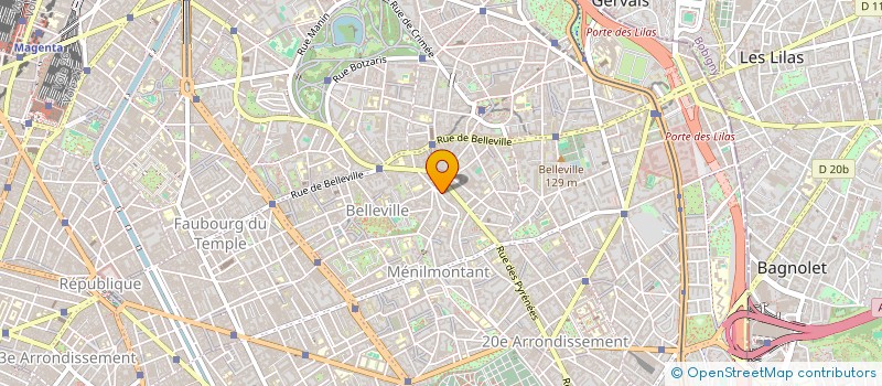 localisation de l'entreprise MONSIEUR FREDERIC ARNOLD  PARIS