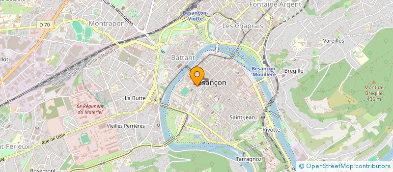 localisation de l'entreprise MONSIEUR FREDERIC ARNOUX  BESANCON