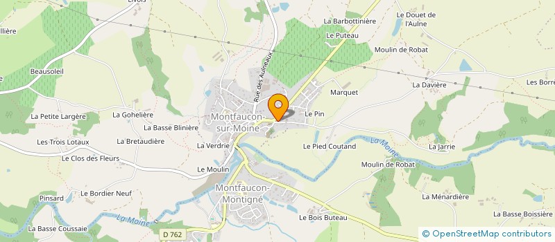 localisation de l'entreprise MONSIEUR FREDERIC ARROUET à SEVREMOINE