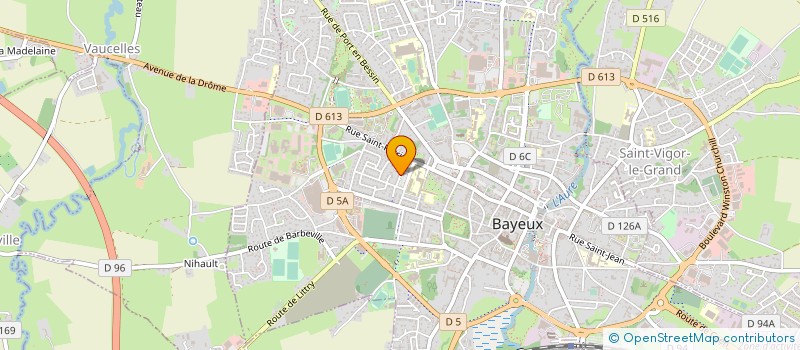 localisation de l'entreprise MONSIEUR FREDERIC ARTAZ  BAYEUX