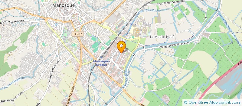 localisation de l'entreprise MONSIEUR FREDERIC ARZANO à MANOSQUE