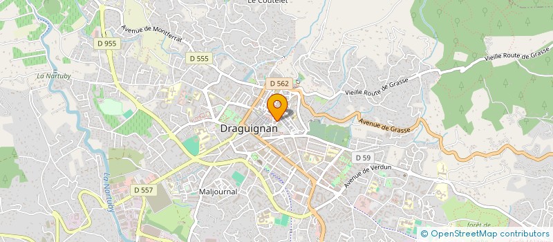 localisation de l'entreprise MONSIEUR FREDERIC ASOSIE  DRAGUIGNAN