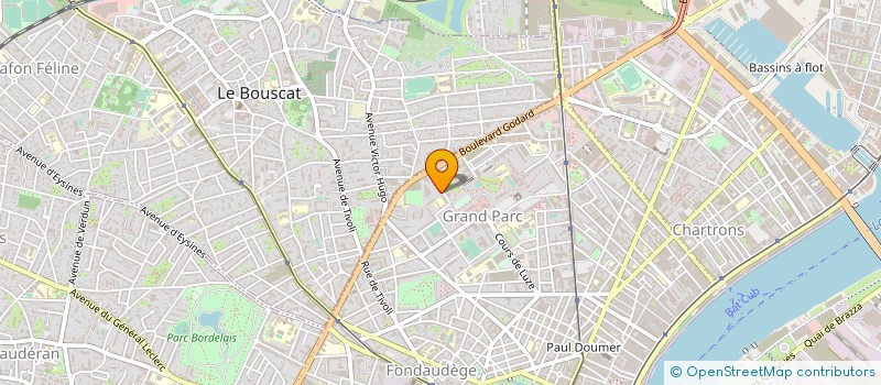 localisation de l'entreprise MONSIEUR FREDERIC ATAL  BORDEAUX