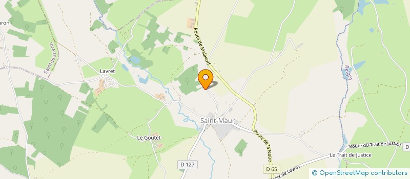 localisation de l'entreprise MONSIEUR FREDERIC AUBAILLY  SAINT-MAUR