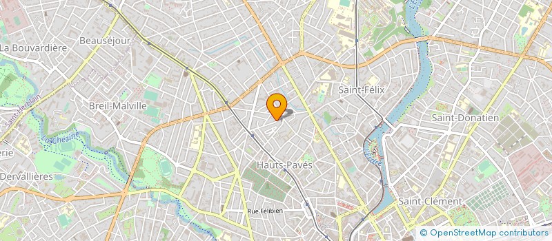 localisation de l'entreprise MONSIEUR FREDERIC AUBRY à NANTES