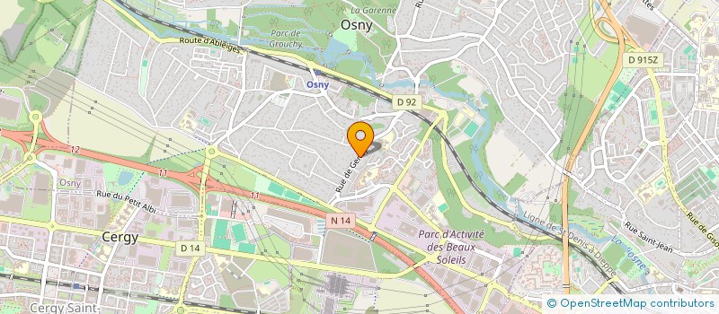 localisation de l'entreprise MONSIEUR FREDERIC AUBRY  HODENT