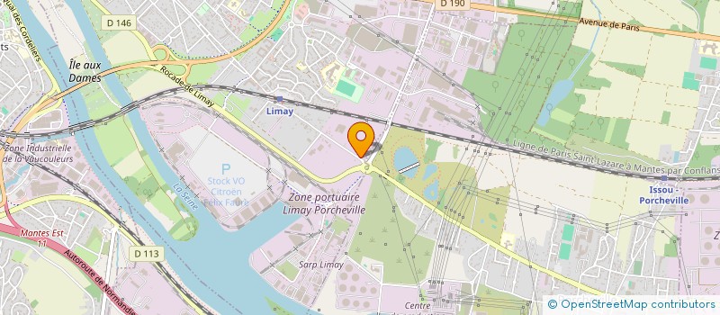 localisation de l'entreprise MONSIEUR FREDERIC AUMONIER  LIMAY