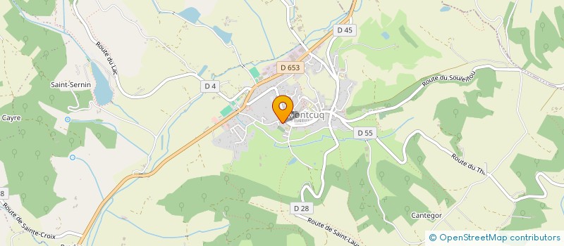 localisation de l'entreprise MONSIEUR FREDERIC AUSSEL à LENDOU-EN-QUERCY