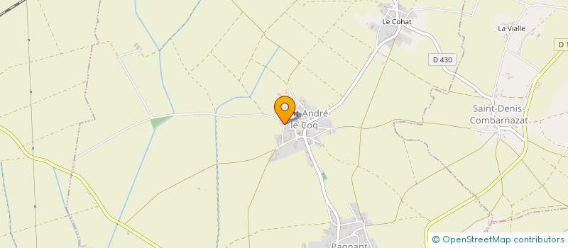 localisation de l'entreprise MONSIEUR FREDERIC BABIN à SAINT-ANDRE-LE-COQ