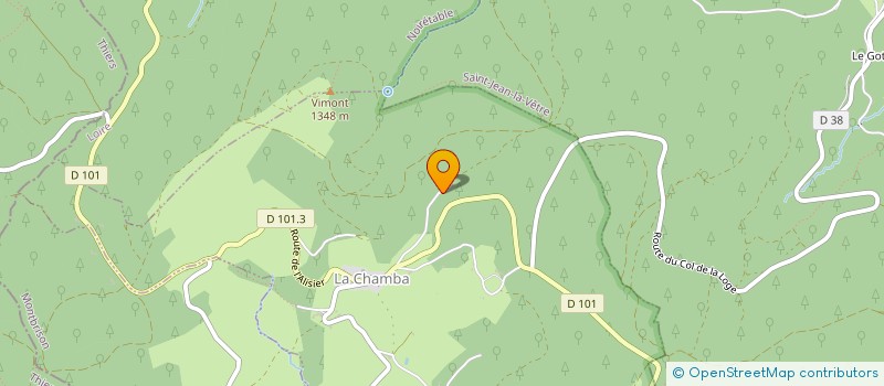 localisation de l'entreprise MONSIEUR FREDERIC BADNI  LA CHAMBA