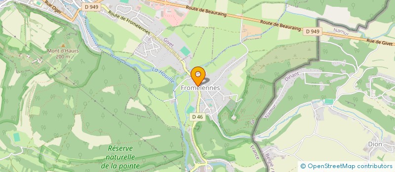 localisation de l'entreprise MONSIEUR FREDERIC BADRE à RANCENNES