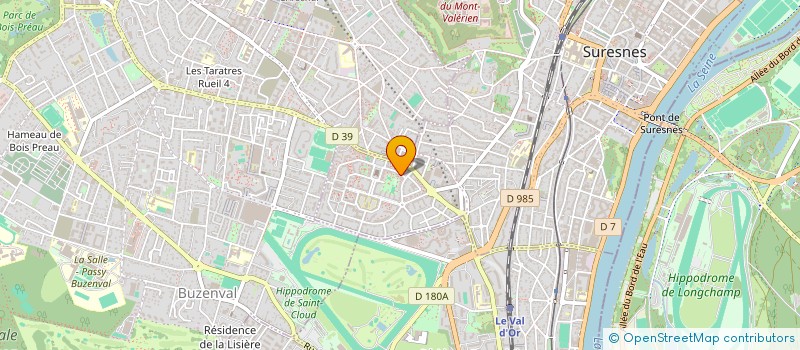 localisation de l'entreprise MONSIEUR FREDERIC BAENA à SURESNES