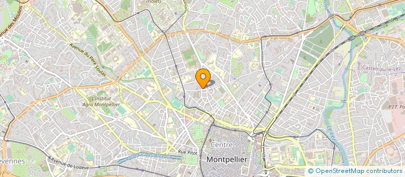 localisation de l'entreprise MONSIEUR FREDERIC BAGGIO à MONTPELLIER