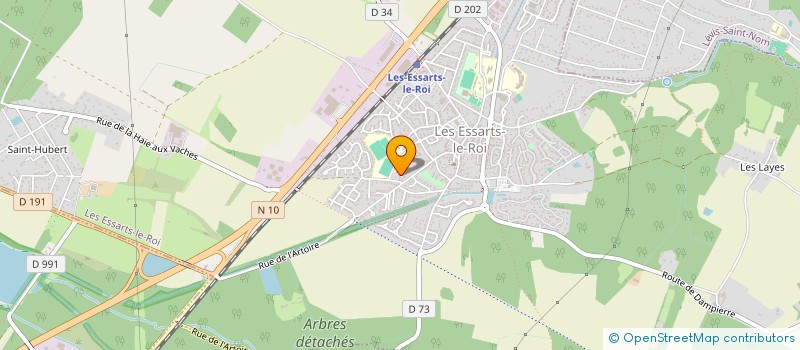 localisation de l'entreprise MONSIEUR FREDERIC BAIA  LES ESSARTS-LE-ROI