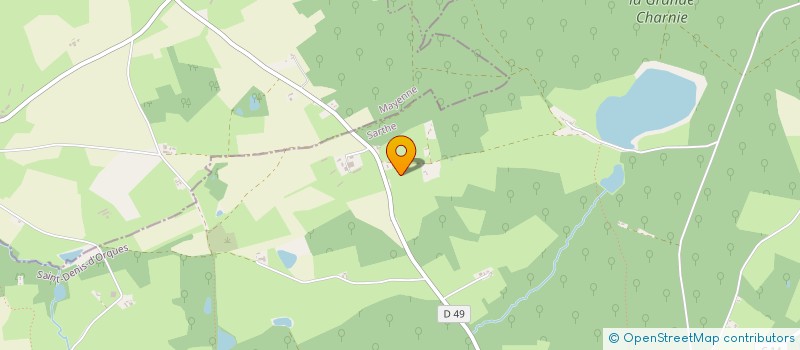 localisation de l'entreprise MONSIEUR FREDERIC BAILLIF  POILLE SUR VEGRE