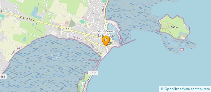 localisation de l'entreprise MONSIEUR FREDERIC BAILLY  SAINT-VAAST-LA-HOUGUE