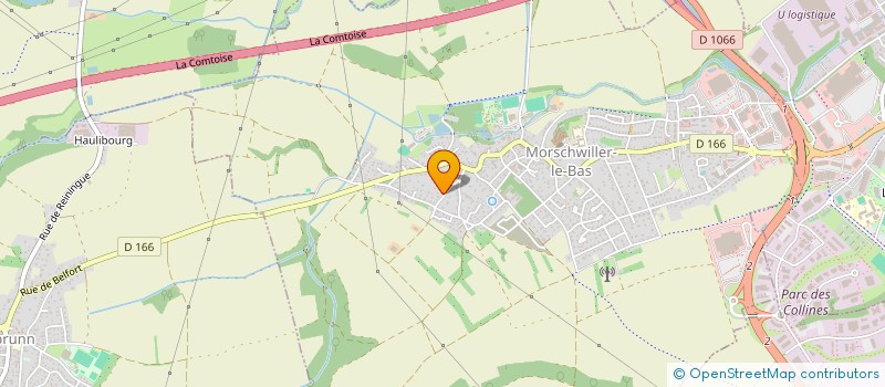 localisation de l'entreprise MONSIEUR FREDERIC BALDECK  MORSCHWILLER-LE-BAS