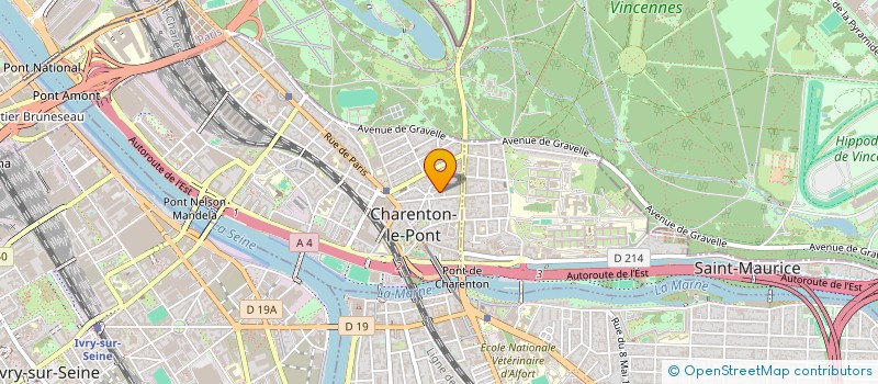 localisation de l'entreprise MONSIEUR FREDERIC BALLETTI à CHARENTON-LE-PONT