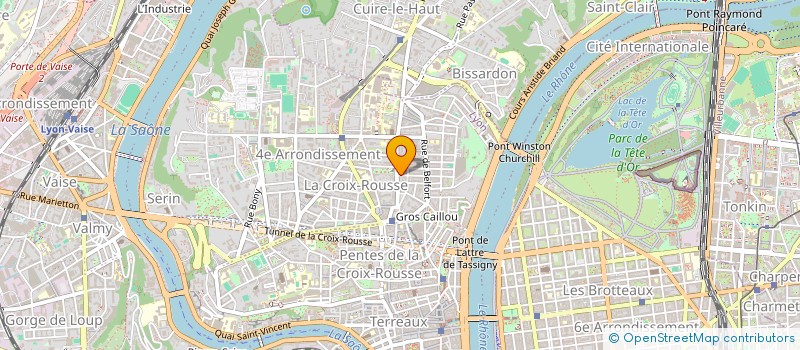 localisation de l'entreprise MONSIEUR FREDERIC BALSARIN  LYON