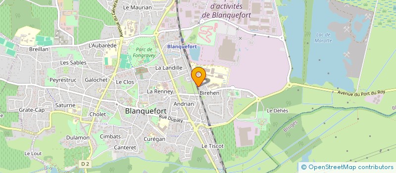 localisation de l'entreprise MONSIEUR FREDERIC BANDAS à BLANQUEFORT