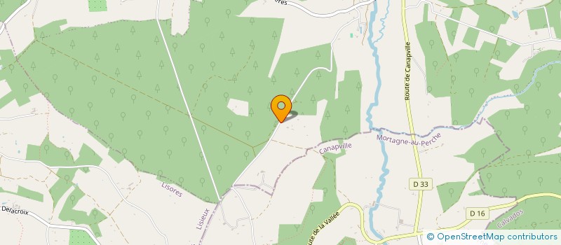 localisation de l'entreprise MONSIEUR FREDERIC BANIS  LIVAROT-PAYS-D'AUGE