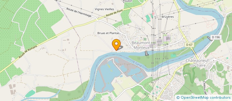 localisation de l'entreprise MONSIEUR FREDERIC BANNWARTH  BEAUMONT-MONTEUX