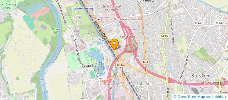 localisation de l'entreprise MONSIEUR FREDERIC BAPTISTE  TOULOUSE