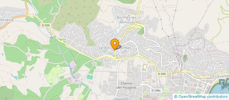 localisation de l'entreprise MONSIEUR FREDERIC BARATTINI à BORMES-LES-MIMOSAS