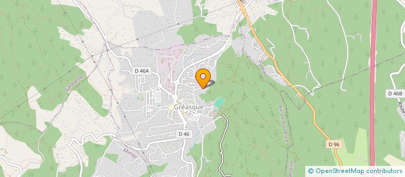 localisation de l'entreprise MONSIEUR FREDERIC BARATTINI  GREASQUE