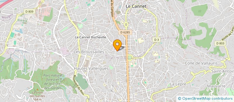localisation de l'entreprise MONSIEUR FREDERIC BARBAGLIA à LE CANNET