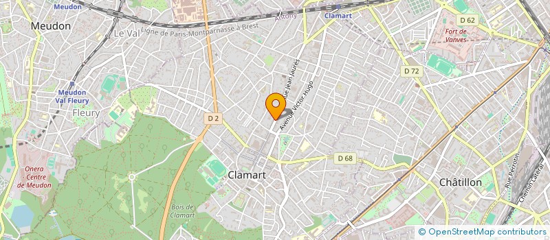 localisation de l'entreprise MONSIEUR FREDERIC BARCLAIS à CLAMART