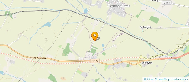 localisation de l'entreprise MONSIEUR FREDERIC BARON  CLERMONT-SAVES