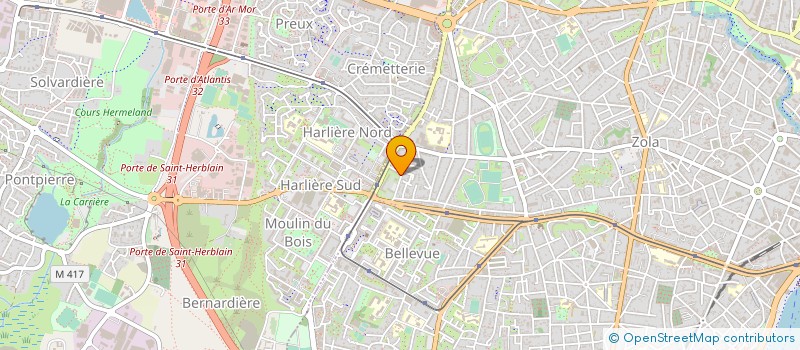 localisation de l'entreprise MONSIEUR FREDERIC BARRAIS à NANTES