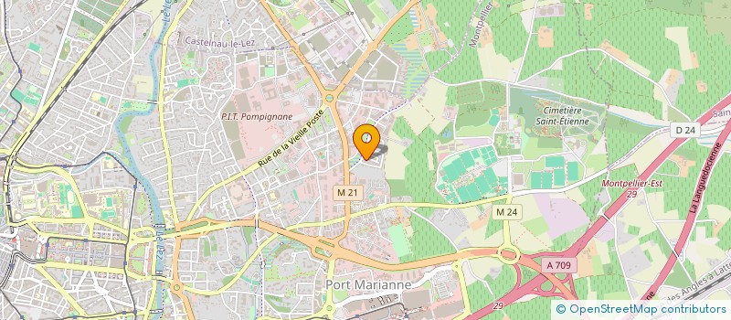 localisation de l'entreprise MONSIEUR FREDERIC BARRALE à MONTPELLIER
