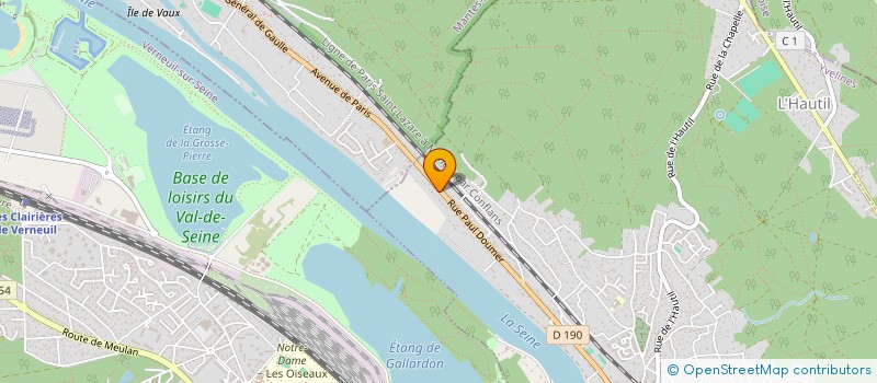 localisation de l'entreprise MONSIEUR FREDERIC BARRE  TRIEL-SUR-SEINE