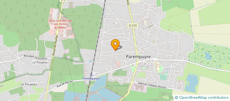 localisation de l'entreprise MONSIEUR FREDERIC BARRE à PAREMPUYRE