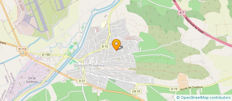 localisation de l'entreprise MONSIEUR FREDERIC BARRES à LANCON-PROVENCE