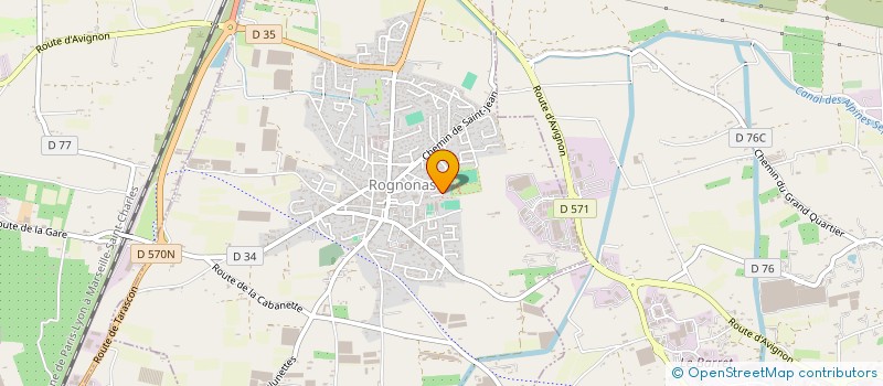 localisation de l'entreprise MONSIEUR FREDERIC BARRIOL  ROGNONAS