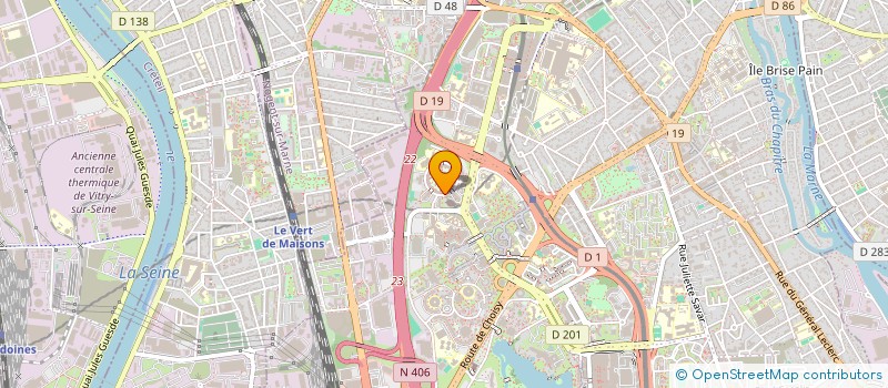 localisation de l'entreprise MONSIEUR FREDERIC BARTET  CRETEIL