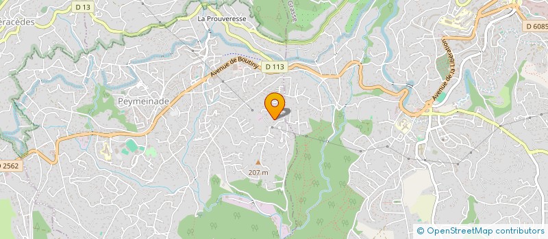 localisation de l'entreprise MONSIEUR FREDERIC BARTHELAY à PEYMEINADE