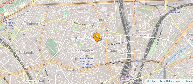 localisation de l'entreprise MONSIEUR FREDERIC BARTHELET  PARIS