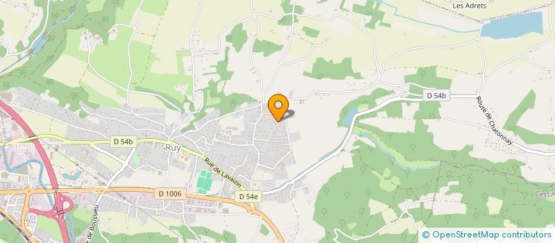 localisation de l'entreprise MONSIEUR FREDERIC BAS  RUY-MONTCEAU